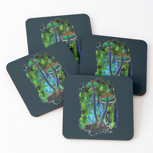 Item preview, Glowing mushrooms designed and sold by SpottedPilot.