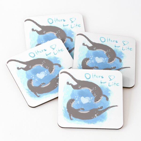 Item preview, Otters Love for Life designed and sold by Mirrortail.