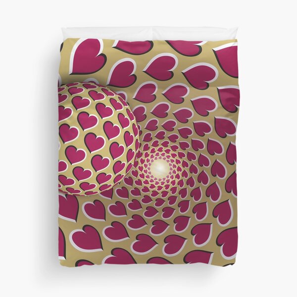 Optical illusion Duvet Cover