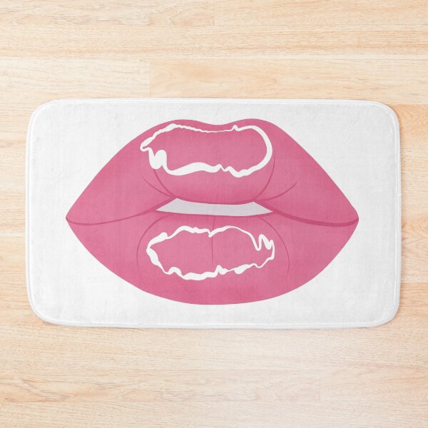 Item preview, Pink lips Bright Glossy lips designed and sold by Nina Lybimova.