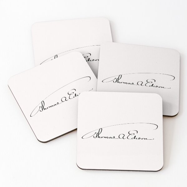 Item preview,  thomas edison signature designed and sold by mikoala50.