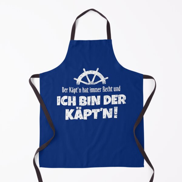 Artikelvorschau, Der Käpt'n hat immer Recht (Vintage Weiß) Kapitän Boot & Segel entworfen und verkauft von theshirtshops.