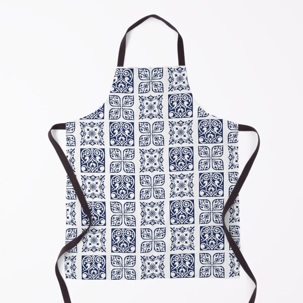 Item preview, Blue tile pattern designed and sold by Mandala & More.