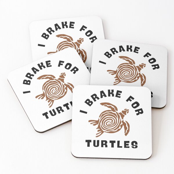 Item preview, I Brake for Turtles Turtle Lover designed and sold by ModkMerch.