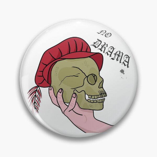 Item preview, No drama Shakespeare skull designed and sold by ArtisanAaron.