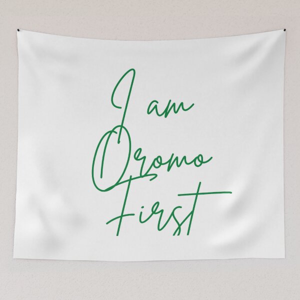 Item preview, Oromo First Slogan designed and sold by OroCan.