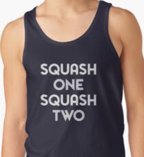 Squash One (white print) Tank Top