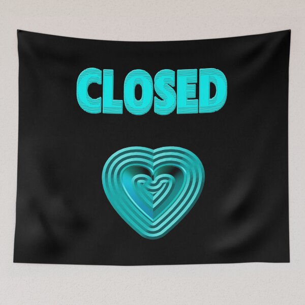 Item preview, HEART closed - lovesickness designed and sold by ekniLBerlin.