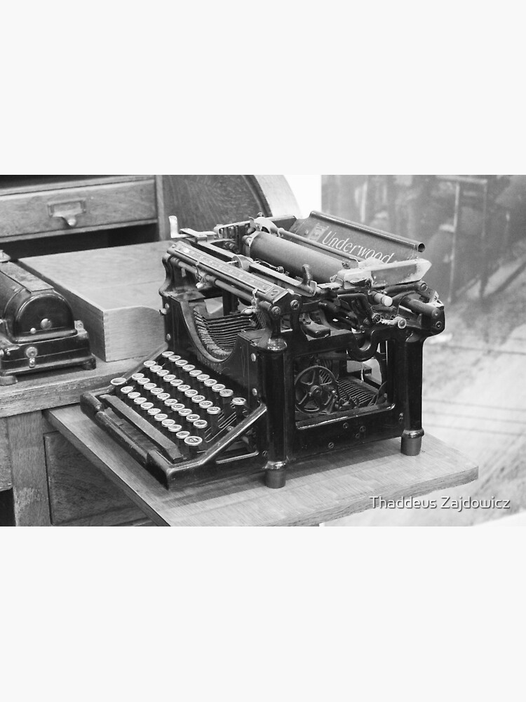 "Underwood typewriter" Sticker by thadz Redbubble