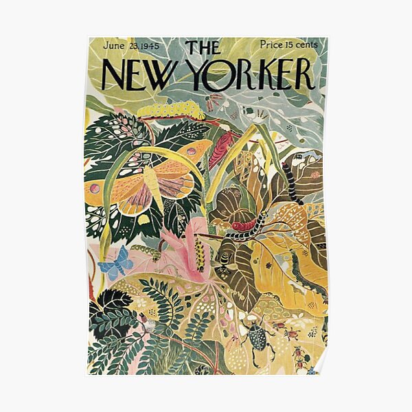 The New Yorker Vintage Art Poster