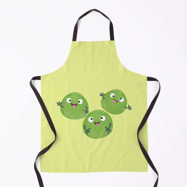 Item preview, Funny Brussels sprouts vegetables cartoon  designed and sold by FrogFactory.