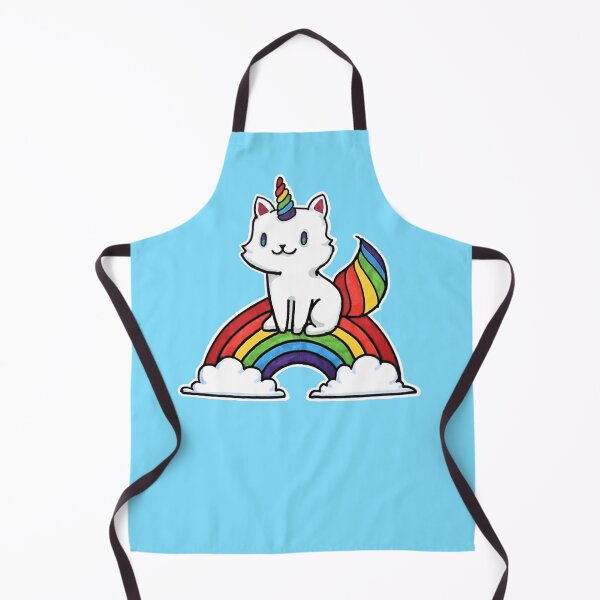 Item preview, Rainbow Unicorn Cat designed and sold by LisaArtShop.