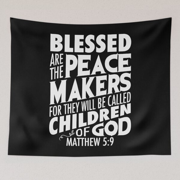 Item preview, Matthew 5:9 designed and sold by plushism.