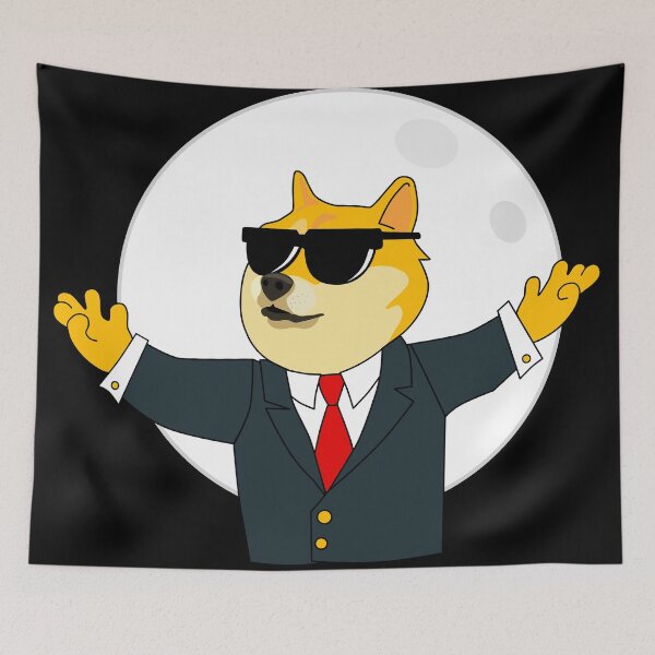 Item preview, Doge St Bets - To The Moon! designed and sold by cyberlight.