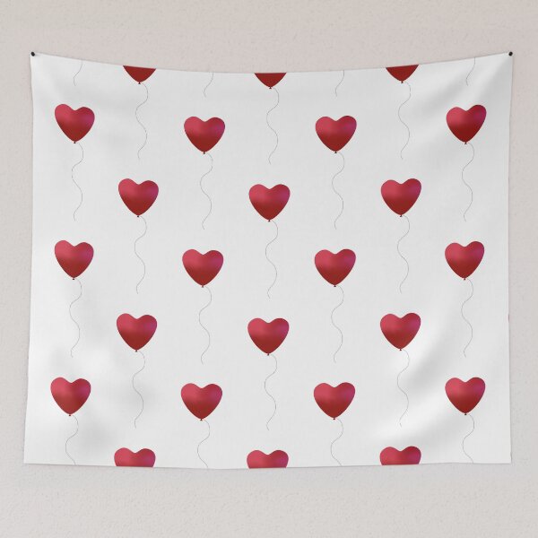 Item preview, Red love balloon designed and sold by EngineerGoC.