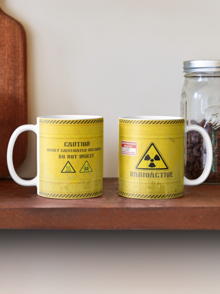 RADIOACTIVE MUG Toxic Waste Barrel Coffee Mug for Sale by Tree45