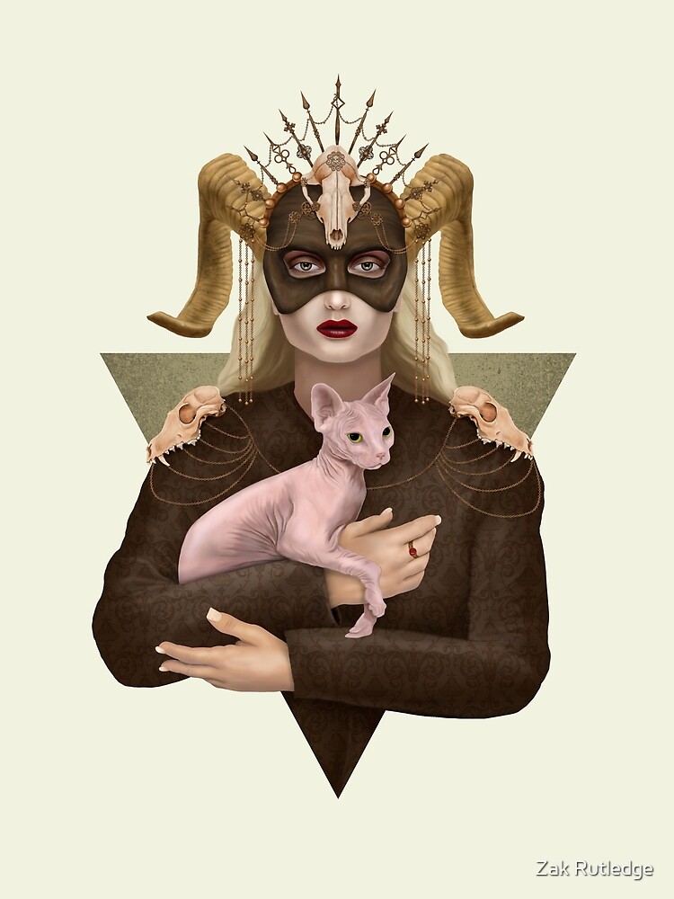 Thumbnail 3 of 3, Poster, Priestess designed and sold by zakrutledge.