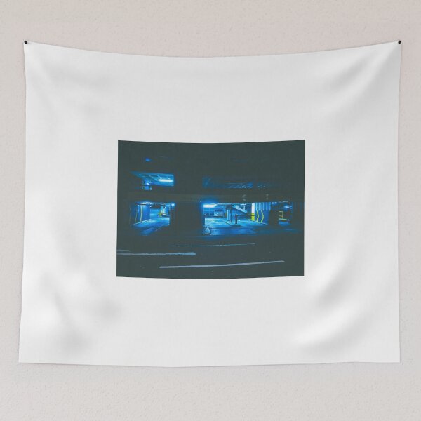 Item preview, Car park at night designed and sold by TimConstable.