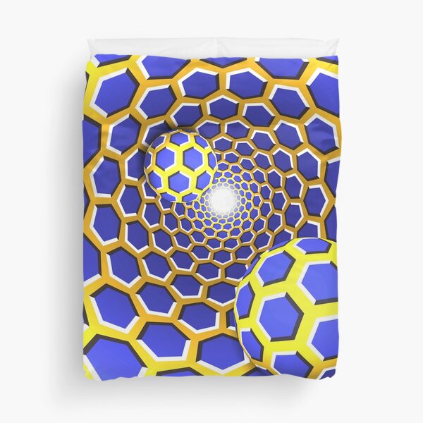 Optical illusion Duvet Cover
