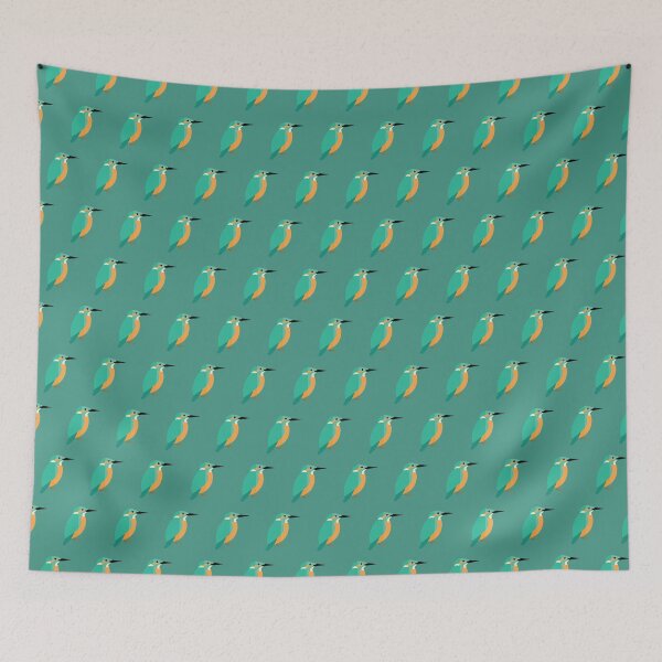 Item preview, Colorful kingfishers designed and sold by reneesillus.