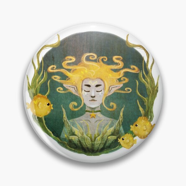 Item preview, Pufferfish Princess designed and sold by Natalie Viola .