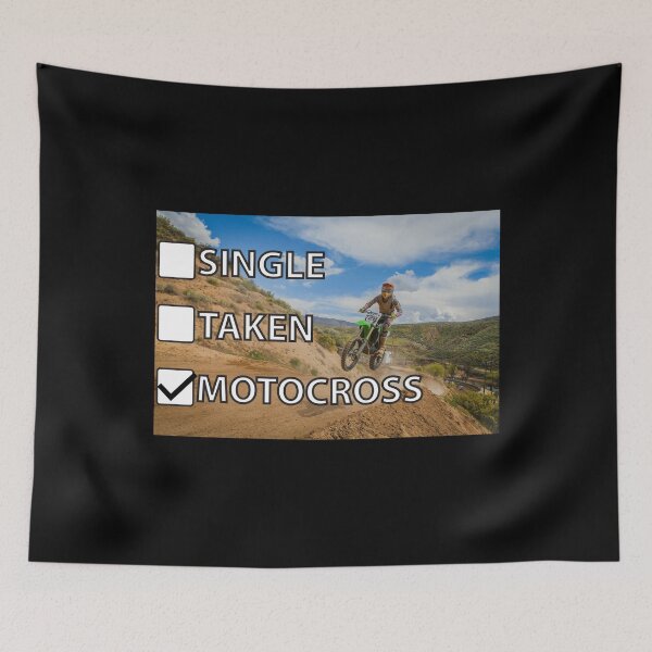 Item preview, Single, Taken and Motocross | Cool Dirt Bike, Braaap!! Outdoor Motocross Racing designed and sold by NewDayDesigns.
