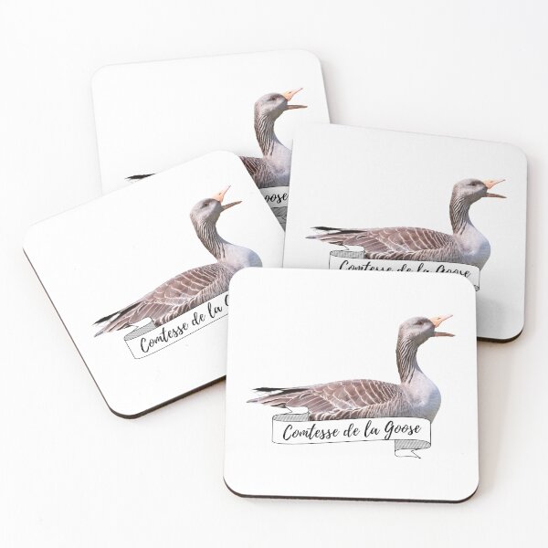 Item preview, Royal Geese Comtesse De La Goose Funny Goose Lover Gift designed and sold by Nathalie Aynié.