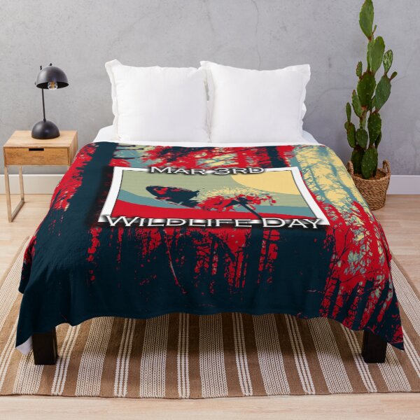 Item preview, I LOVE WORLD WILDLIFE DAY designed and sold by REALDesign-Shop.