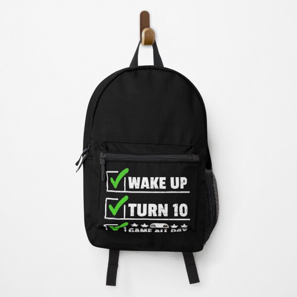 Item preview, Wake Up Turn 10 Game All Day Console Arcade 10th Birthday 10 Years Old Console Controller Gamer Gaming Game Over designed and sold by shirti.