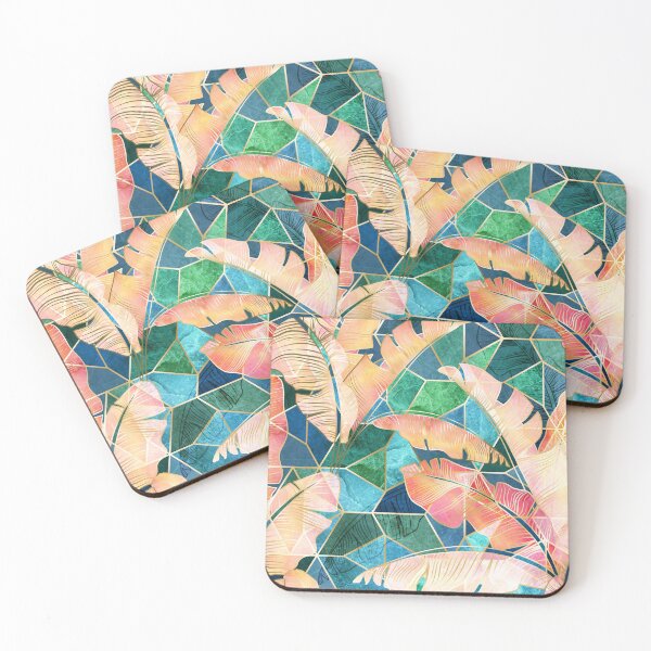 Item preview, Emerald, Indigo and Sunset Reflections designed and sold by Gingerlique.