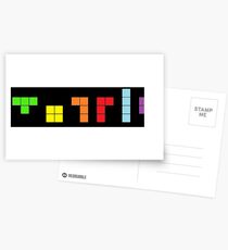 Tetris Postcards