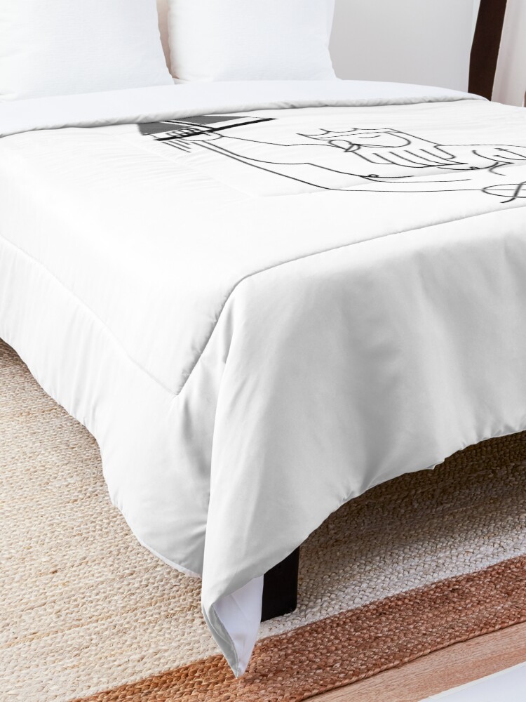 Alternate view of Neptune design Comforter