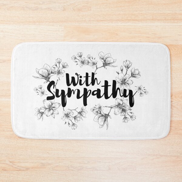 Item preview, With Sympathy Floral Design designed and sold by Zentropik.