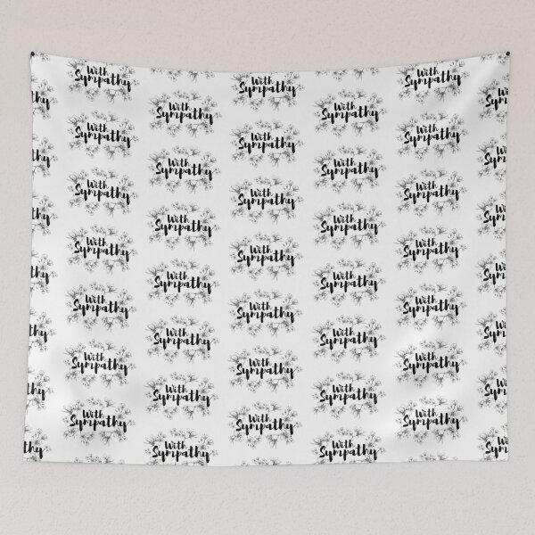 Item preview, With Sympathy Floral Design designed and sold by Zentropik.