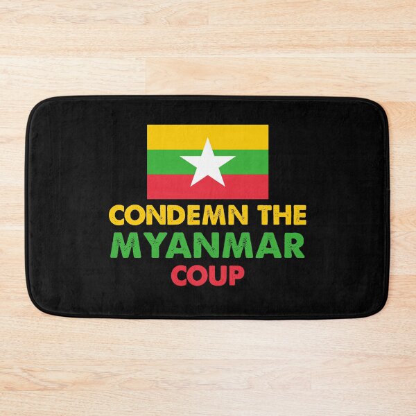 Item preview, Codemn the Myanmar Coup designed and sold by Niishouseca.