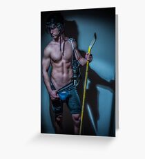 Nick - Hot Gay Player series (ref. #2433) Greeting Card