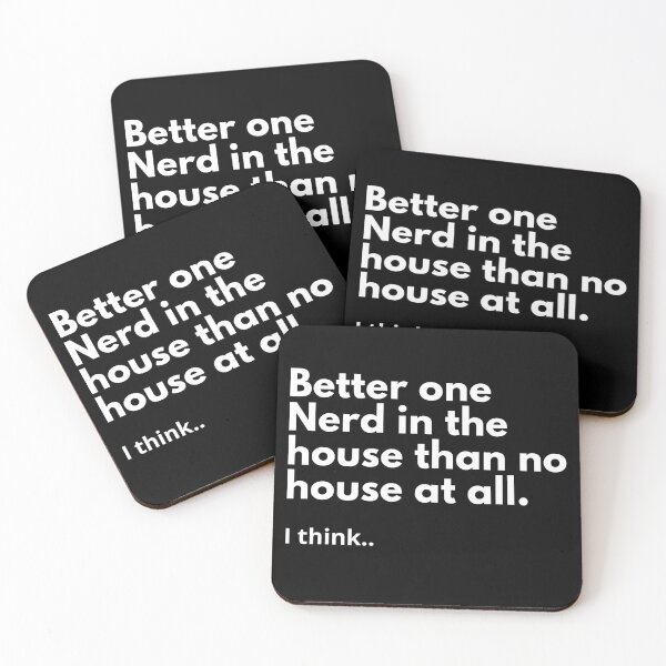 Item preview, Mejor un Nerd en la casa que ninguna casa. designed and sold by Tee702.