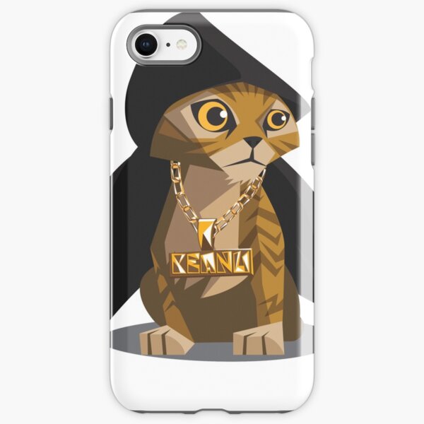 Cute Gangster Kitty iPhone Tough Case