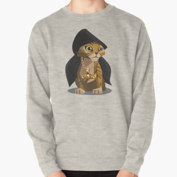 Cute Gangster Kitty Pullover Sweatshirt