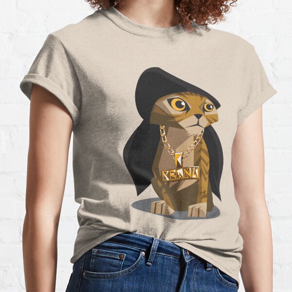 Cute Gangster Kitty Classic T-Shirt
