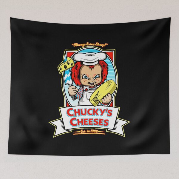 Item preview, chucky's cheeses art designed and sold by aliyaboyer.