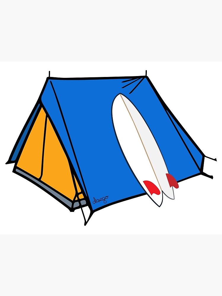 Surfing camp design by disego