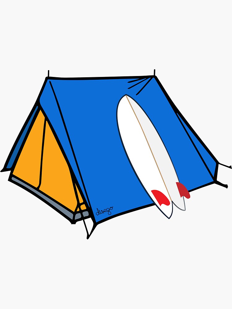Surfing camp design by disego