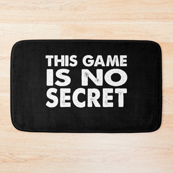 Item preview, This Game is No Secret designed and sold by Niishouseca.