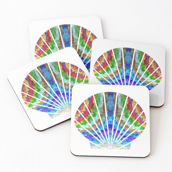 Item preview, Sea Shell Geometric Colors designed and sold by Heathermarie321.
