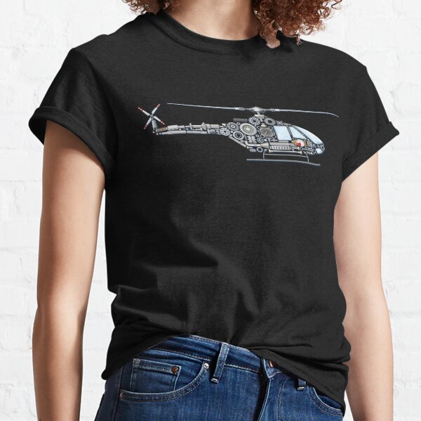 Mechanical Gear Helicopter Classic T-Shirt