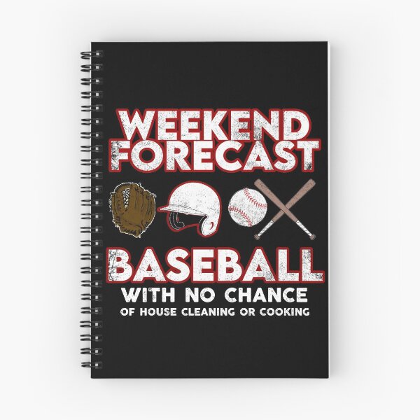 Item preview, Weekend Forecast Baseball  designed and sold by WePrintTees.