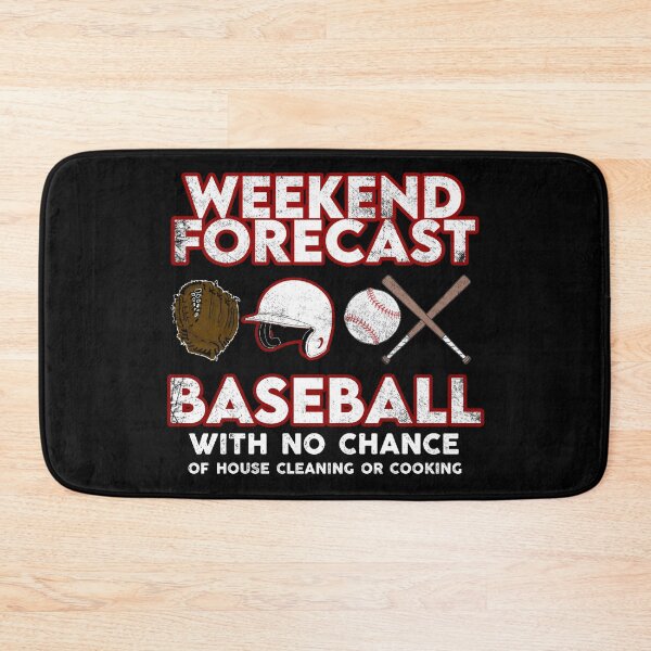 Item preview, Weekend Forecast Baseball  designed and sold by WePrintTees.