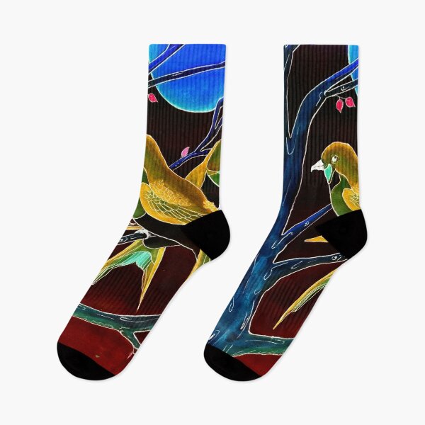 Item preview, Bird colorfull illustration designed and sold by horseaddicted.