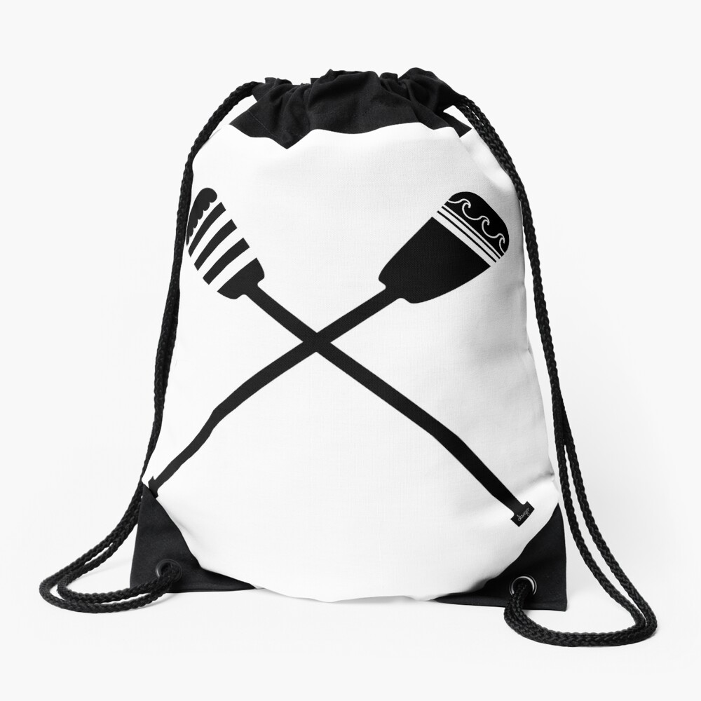 Rowing design Drawstring Bag